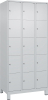 Fächerschrank CLASSIC
B900xT500xH1950 mm
RAL 7035/7035, 3x5 Fächer - More 5