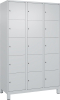Fächerschrank CLASSIC
B1200xT500xH1950 mm
RAL 7035/7035, 3x5 Fächer - More 5