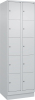 Fächerschrank CLASSIC
B600xT500xH1950 mm
RAL 7035/7035, 2x5 Fächer - More 5