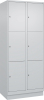 Fächerschrank CLASSIC
B800xT500xH1950 mm
RAL 7035/7035, 2x3 Fächer - More 5