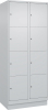 Fächerschrank CLASSIC
B800xT500xH1950 mm
RAL 7035/7035, 2x4 Fächer - More 5