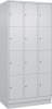 Fächerschrank CLASSIC
B900xT500xH1950 mm
RAL 7035/7035, 3x4 Fächer - More 5