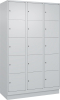 Fächerschrank CLASSIC
B1200xT500xH1950 mm
RAL 7035/7035, 3x5 Fächer - More 5