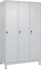 Gard.-Schrank TW CLASSIC
B1200xT500xH1950 mm
RAL 7035/7035, 3 Abteile - More 5