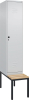 Garderobenschrank CLASSIC
B400xT500xH2120 mm
RAL 7035/7035, 1 Abteil - More 5