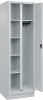 Wä.-Gard.-Schrank CLASSIC
B600xT500xH1950 mm
RAL 7035/7035, 2 Abteile - More 5