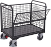 Drahtkastenwagen
Ladefläche B750xT1200 mm
RAL 7016 - More 6