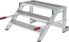 Alu-Arbeitspodest fahrbar
3Gitterroststufen B1000mm
Podesthöhe 0,59 m - More 6