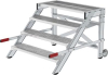 Alu-Arbeitspodest fahrbar
4Gitterroststufen B1000mm
Podesthöhe 0,79 m - More 6