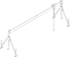 Aluportalkran stationär
H1730-2980 mm
1500 kg TL 6000 mm - More 6