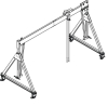 Aluportalkran fahrbar
H2137-2987 mm
1500 kg TL 4000 mm - More 6