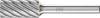 Frässt. HM ZYA 1225 INOX
6mm 16x25  mm       Pferd - More 6