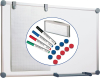 Whiteboard Komplett-Set
H 900 x B 1200 mm - More 5