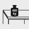 Werkstattwagen 400kg
B1125xT610xH1040mm
RAL 7035/7016 - More 6