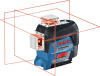 Kreuzlinienlaser Set
GLL 3-80C + BM 1 + L-Boxx - More 6