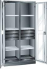 Flügeltürenschrank
B1000xT580xH1950mm
RAL 7035,Sichtfenstertür - More 6