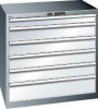 Schubladenschrank 54x36E
B1023xT725xH1000mm
NCS 6502-S/RAL7035 - More 6