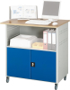 Computer-Tisch
B1100xT800xH1100 mm
RAL 7035/5010 mobil - More 6