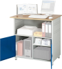 Computer-Tisch
B1100xT800xH1100 mm
RAL 7035/5010 stationär - More 6