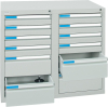 Format Schubladenschrank
B500xT1000xH900mm
RAL 7035/7035 - More 7