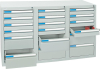 Format Schubladenschrank
B500xT1500xH900mm
RAL 7035/7035 - More 7
