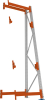A Ständer Kabeltrommel
B900xT900xH3300 mm
Anbaufeld verzinkt - More 7