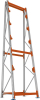 A Ständer Kabeltrommel
B1100xT900xH4900 mm
Grundfeld verzinkt - More 7