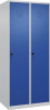 Garderobenschrank CLASSIC
B800xT500xH1850 mm
RAL 7035/5010, 2 Abteile - More 6