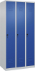 Garderobenschrank CLASSIC
B900xT500xH1850 mm
RAL 7035/5010, 3 Abteile - More 6