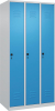 Garderobenschrank CLASSIC
B900xT500xH1850 mm
RAL 7035/5012, 3 Abteile - More 6