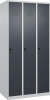 Garderobenschrank CLASSIC
B900xT500xH1850 mm
RAL 7035/7016, 3 Abteile - More 6