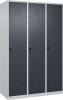 Garderobenschrank CLASSIC
B1200xT500xH1850 mm
RAL 7035/7016, 3 Abteile - More 6