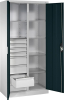 Flügeltürenschrank
B930xT500xH1950 mm
RAL7035/7016,8Schubladen - More 7