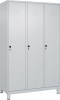 Garderobenschrank CLASSIC
B1200xT500xH1950 mm
RAL 7035/7035, 3 Abteile - More 6