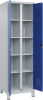 Wäscheschrank CLASSIC
B600xT500xH1950 mm
RAL 7035/5010, 2 Abteile - More 6