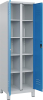 Wäscheschrank CLASSIC
B600xT500xH1950 mm
RAL 7035/5012, 2 Abteile - More 6