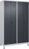 S/W-Gard.-Schrank CLASSIC
B1200xT500xH1950 mm
RAL 7035/7016, 4 Abteile - More 6