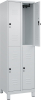 Doppelst. Schrank CLASSIC
B600xT500xH1950 mm
RAL 7035/7035, 2x2Abteile - More 6