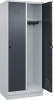 Garderobenschrank CLASSIC
B800xT500xH1950 mm
RAL 7035/7016, 2 Abteile - More 6