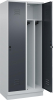 Gard.-Schrank TW CLASSIC
B800xT500xH1950 mm
RAL 7035/7016, 2 Abteile - More 6