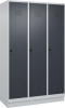 Gard.-Schrank TW CLASSIC
B1200xT500xH1950 mm
RAL 7035/7016, 3 Abteile - More 6