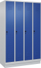 Garderobenschrank CLASSIC
B1200xT500xH1950 mm
RAL 7035/5010, 4 Abteile - More 6