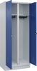 S/W-Gard.-Schrank CLASSIC
B800xT500xH1950 mm
RAL 7035/5010, 2 Abteile - More 6