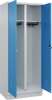 S/W-Gard.-Schrank CLASSIC
B800xT500xH1950 mm
RAL 7035/5012, 2 Abteile - More 6