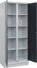 Wäscheschrank CLASSIC
B800xT500xH1950 mm
RAL 7035/7016, 2 Abteile - More 6