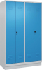 S/W-Gard.-Schrank CLASSIC
B1200xT500xH1950 mm
RAL 7035/5012, 4 Abteile - More 6