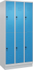Doppelst. Schrank CLASSIC
B900xT500xH1950 mm
RAL 7035/5012, 3x2Abteile - More 6