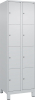 Fächerschrank CLASSIC
B600xT500xH1950 mm
RAL 7035/7035, 2x4 Fächer - More 6