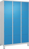Fächerschrank CLASSIC
B1200xT500xH1950 mm
RAL 7035/5012, 3x5 Fächer - More 6