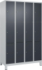 Fächerschrank CLASSIC
B1200xT500xH1950 mm
RAL 7035/7016, 4x3 Fächer - More 6